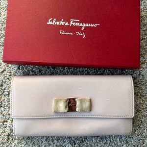 Salvatore Ferragamo Pink Blush Wallet